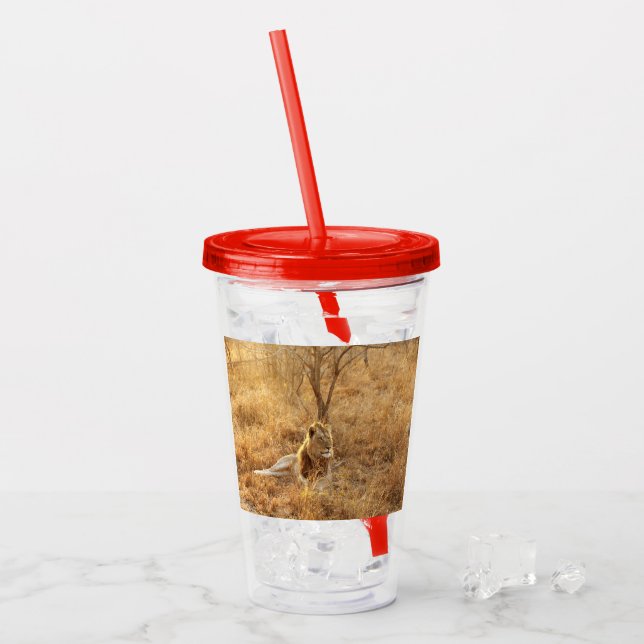 Lion Acrylic Tumbler (Front Ice)