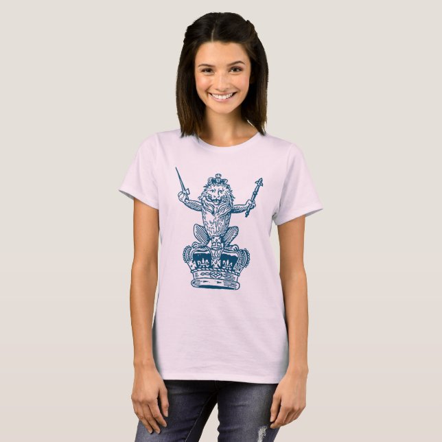 Lion and Crown T-Shirt (Front Full)