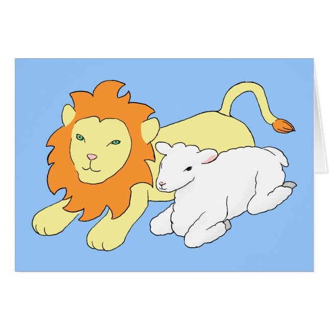 Lion and Lamb (Front Horizontal)