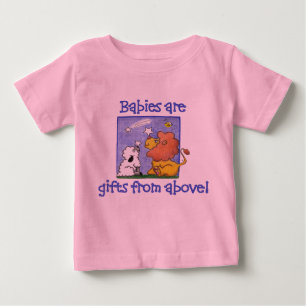 Lion and Lamb catch falling stars Baby T-Shirt