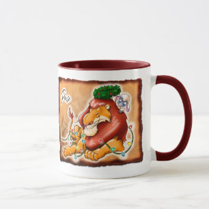 LION AND LAMB PEACE by Jeff Willis Art Mug