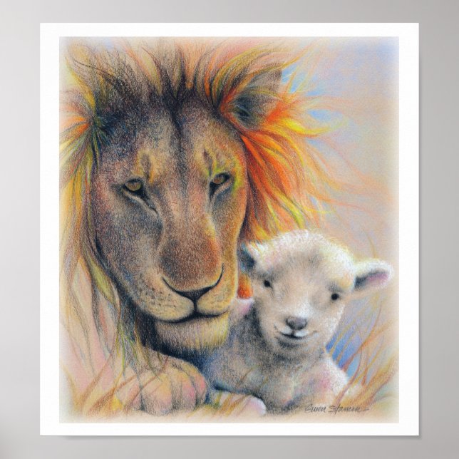 Lion and Lamb, Poster (Front)