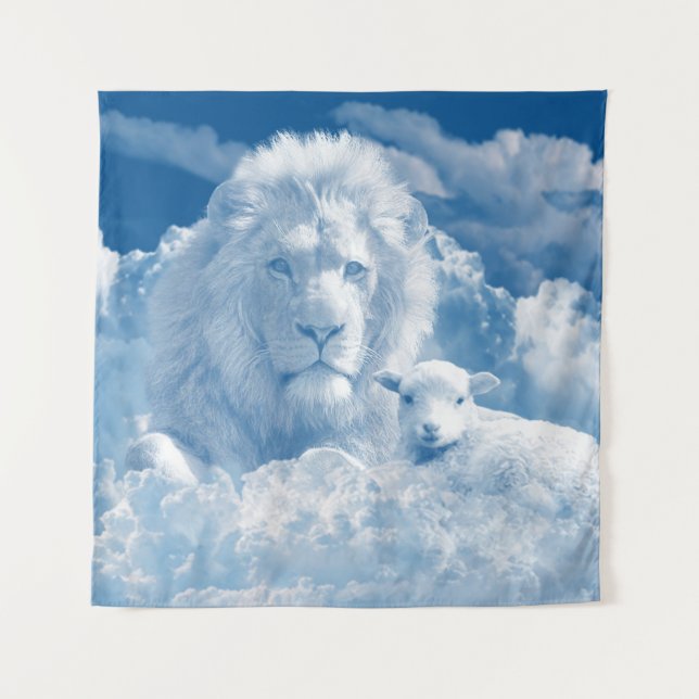 Lion and Lamb Tapestry (Front)
