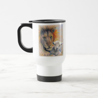 "Lion and Lamb" Traveller Mug