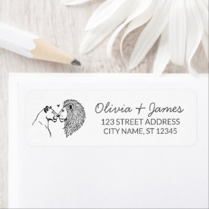 Lion and Lioness Return Address