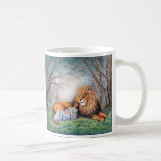 Lion and Me Coffee Mug (Right)
