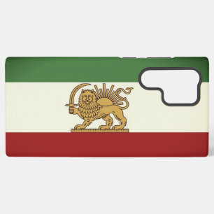 Lion and Sun Rustic Flag Phone Case