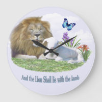 Lion and the lamb Bible verse