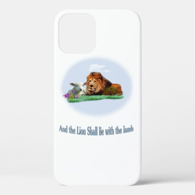 Lion and the Lamb Case-Mate iPhone Case (Back)