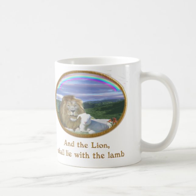 lion and the lamb mug (Right)