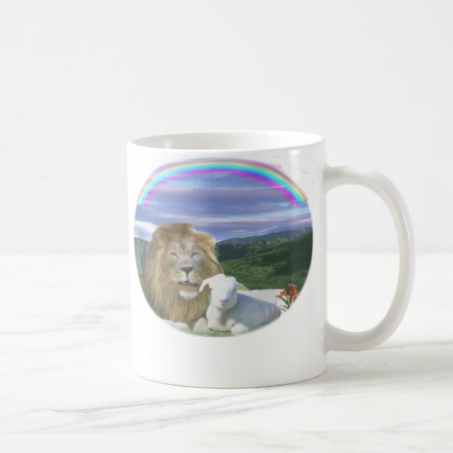 lion and the lamb mug (Right)