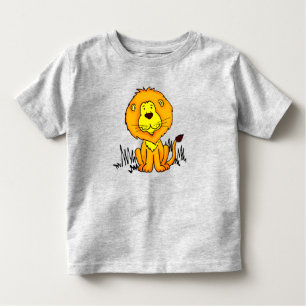 Lion animal art big cat baby romper toddler T-Shirt
