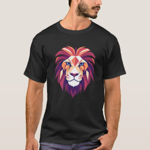 Lion Animal Freedom World Wildlife Wonder Vector T-Shirt