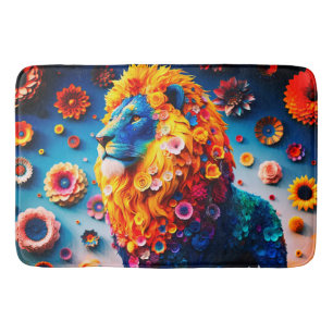 Lion Art Bath Mat