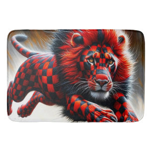 Lion Art Bath Mat