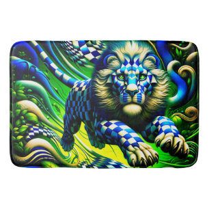 Lion Art Bath Mat