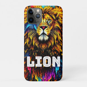 Lion Art Colour Splash Case-Mate iPhone Case