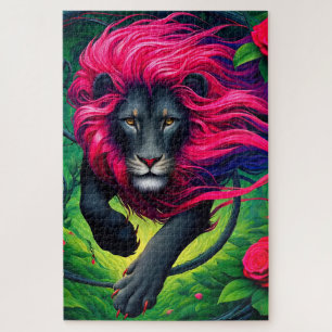 Lion Art Jigsaw Puzzle