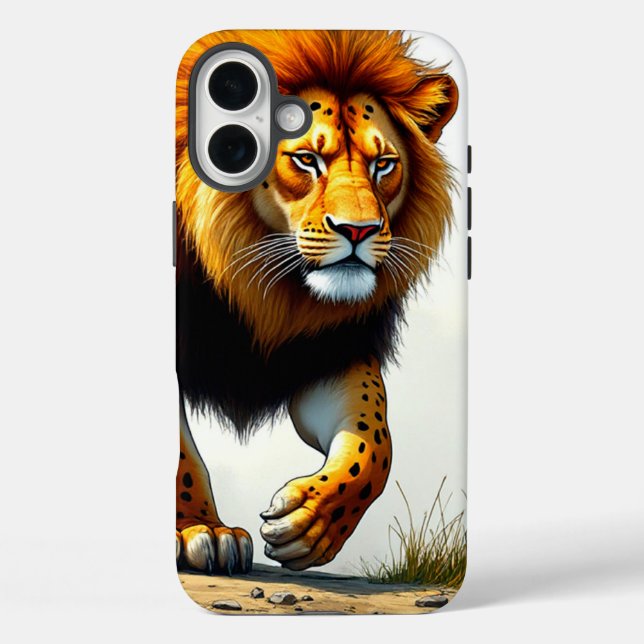 Lion Art Phone Case (Back)