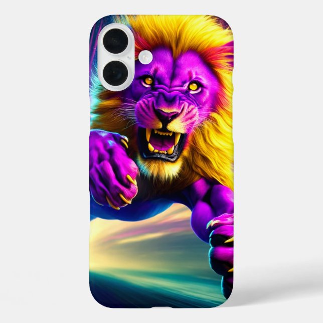 Lion Art Phone Case (Back)