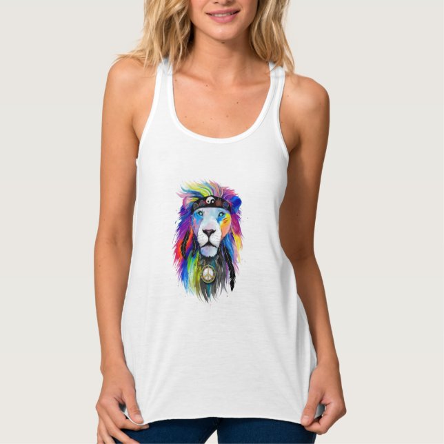 Lion art singlet (Front)