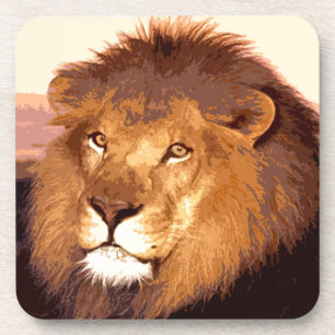 Lion Artwork Coaster