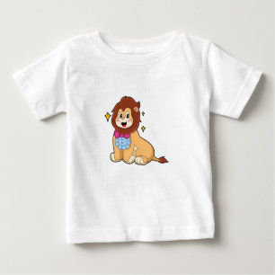 Lion as Gentleman with Tie.PNG Baby T-Shirt