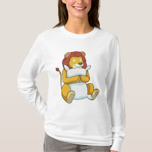 Lion at Sleeping with Pillow T-Shirt
