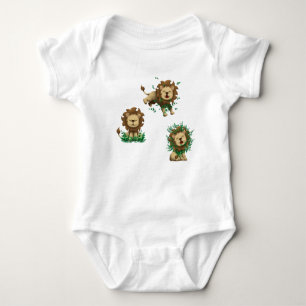 Lion Baby Bodysuit