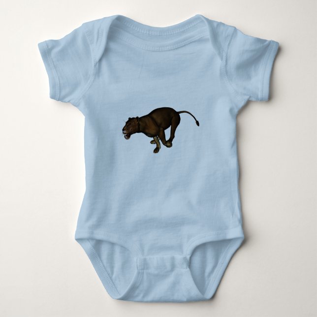 lion baby bodysuit (Front)