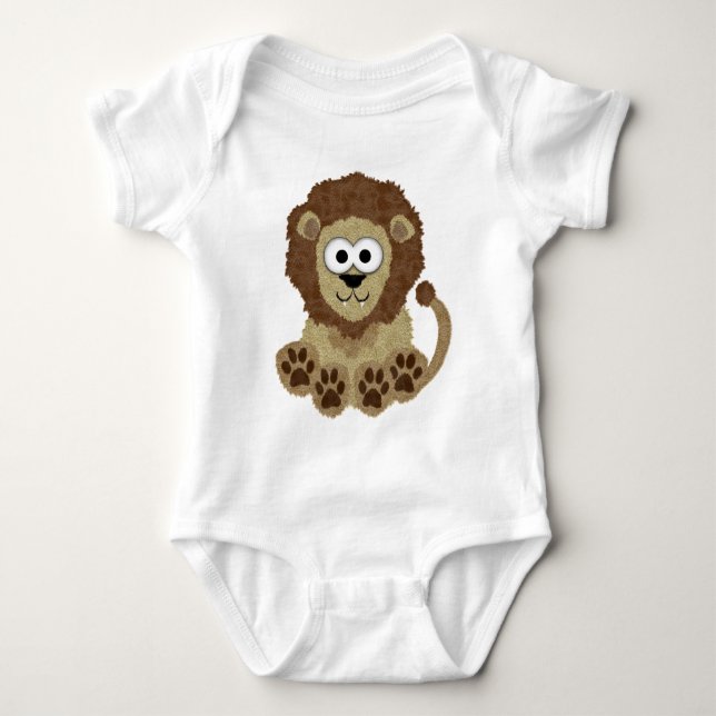 Lion Baby Bodysuit (Front)