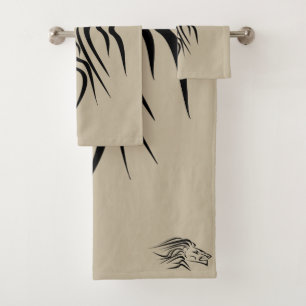 Lion Bath Towel Set