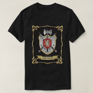 Lion Battle Crest Black T-Shirt