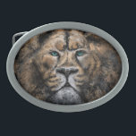 Lion Belt Buckle Modern Style Painting<br><div class="desc">The Lion King - Abstract Art Modern Style Painting - Choose / Add Your Unique Text / Name / Colour - Make Your Special Belt Buckle / Gift - Resize and move or remove and add elements / text with customisation tool ! Painting and Design by MIGNED. Please see my...</div>