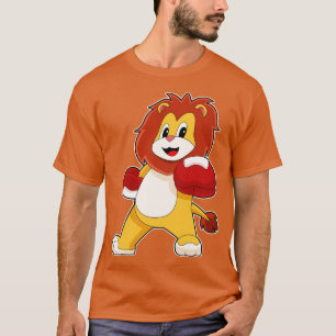 Lion Boxer Boxing gloves Boxing T-Shirt