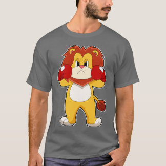 Lion Boxer Boxing gloves T-Shirt