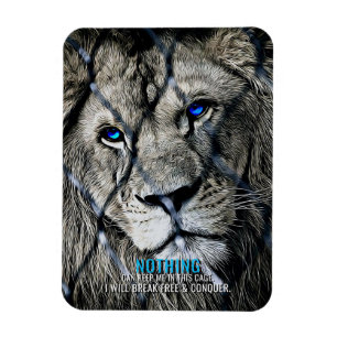 Lion Break Free Magnet
