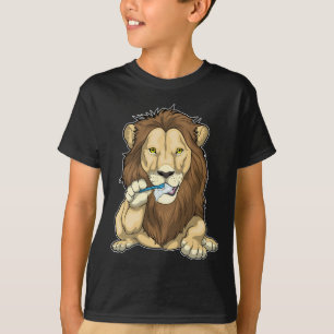 Lion Brush teeth Toothbrush T-Shirt