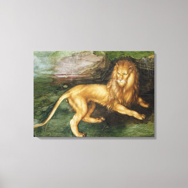 Lion Canvas Print (Front)