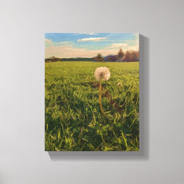lion canvas print (Front)