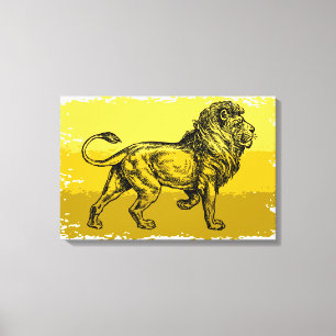 Lion Canvas Print