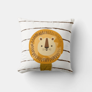 Lion Cartoon Kids Baby Pillow