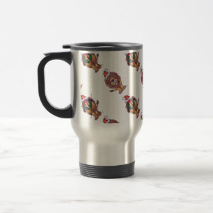 Lion Christmas Travel Mug