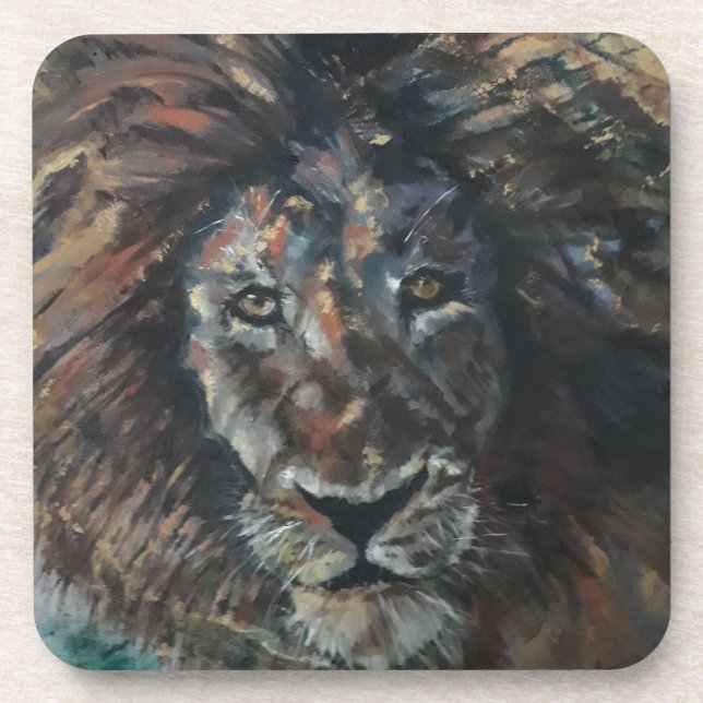 Lion Coaster (Front)