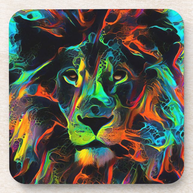 Lion Coaster (Front)