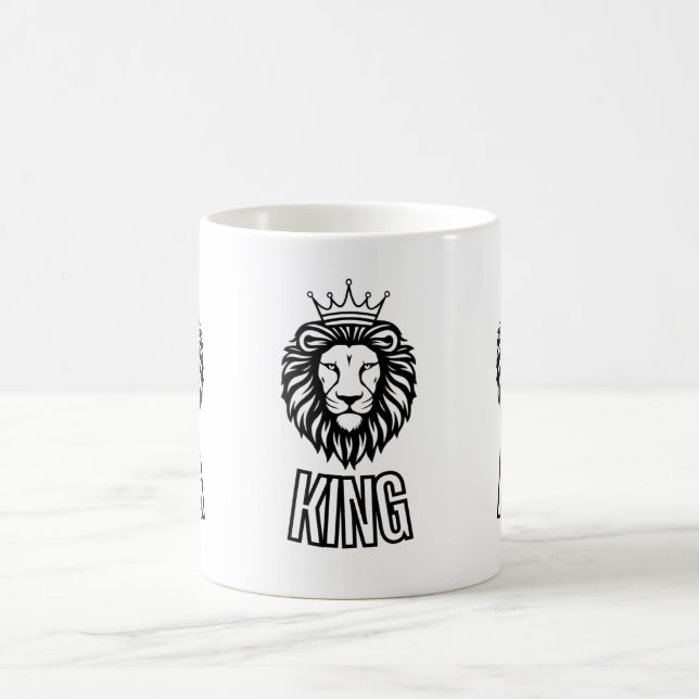 Lion coffee mug (Center)