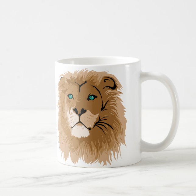 Lion Coffee Mug (Right)