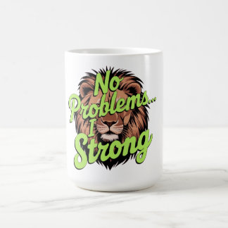 Lion coffee mug