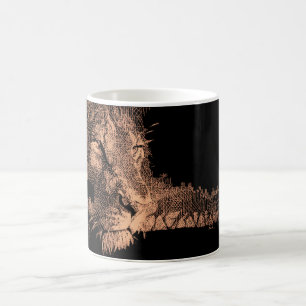 lion coffee mug