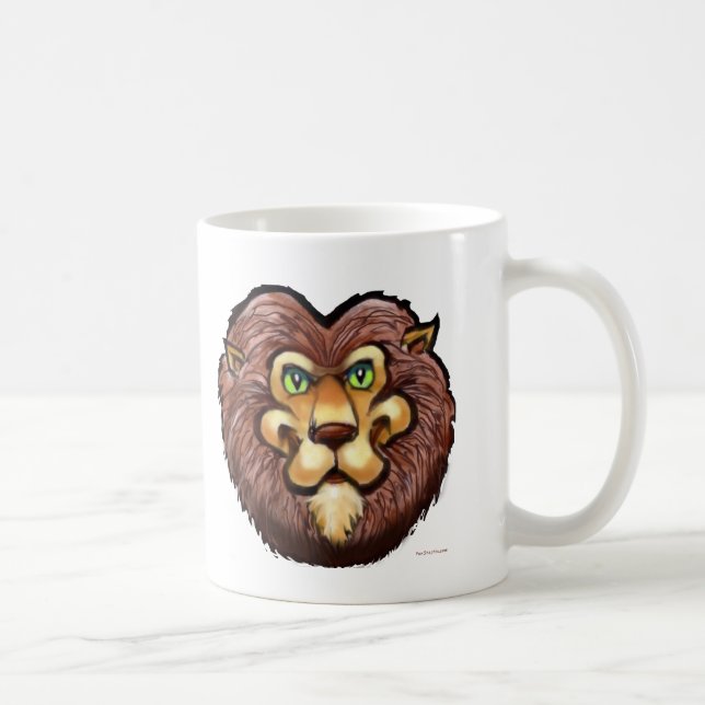 Lion Coffee Mug (Right)
